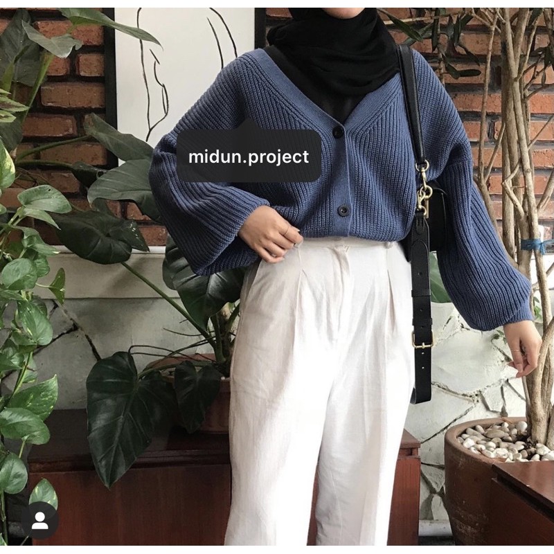 DIANA PUFFY CARDY | midun.project-Denim