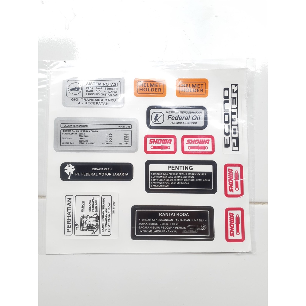 

PROMO STIKER STRIPING PENTING 1SET