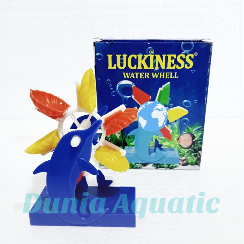 LUCKINESS KINCIR AIR HIASAN AKUARIUM WINDMILL