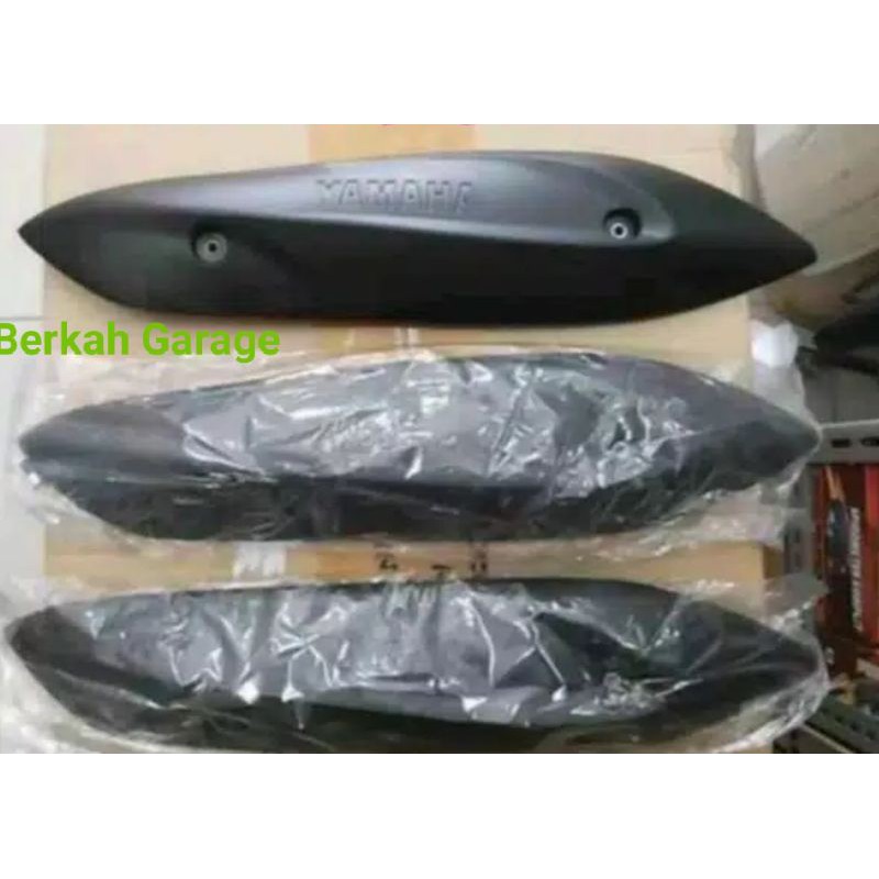 Tutup - Pelindung Cover Knalpot Mio Sporty Mio Smile Mio Soul Polos