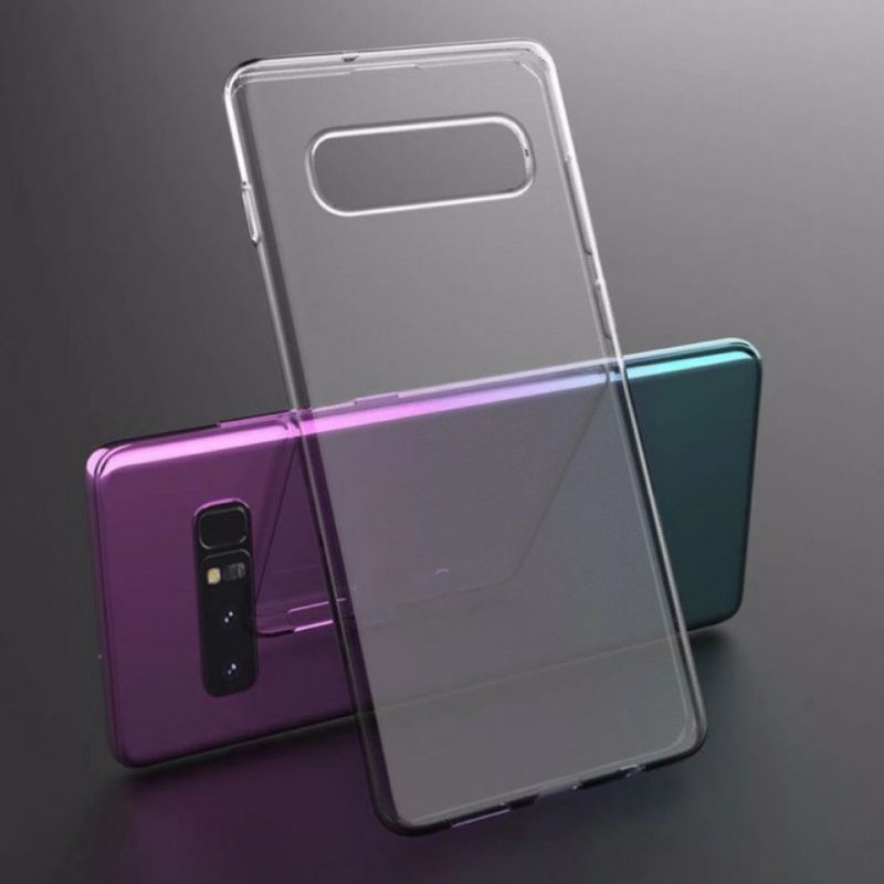 Softcase Samsung Galaxy S7 S7 Edge S8 S8+ S9 S9+ S10 S10+ S20 S20+ A5 A7 A8 HD TPU Transparan Silikon