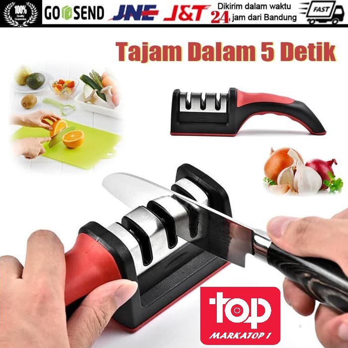 Alat Pengasah Pisau ORIGINAL Swifty Sharp Knife Sharpener Asahan Manual Efektif AA