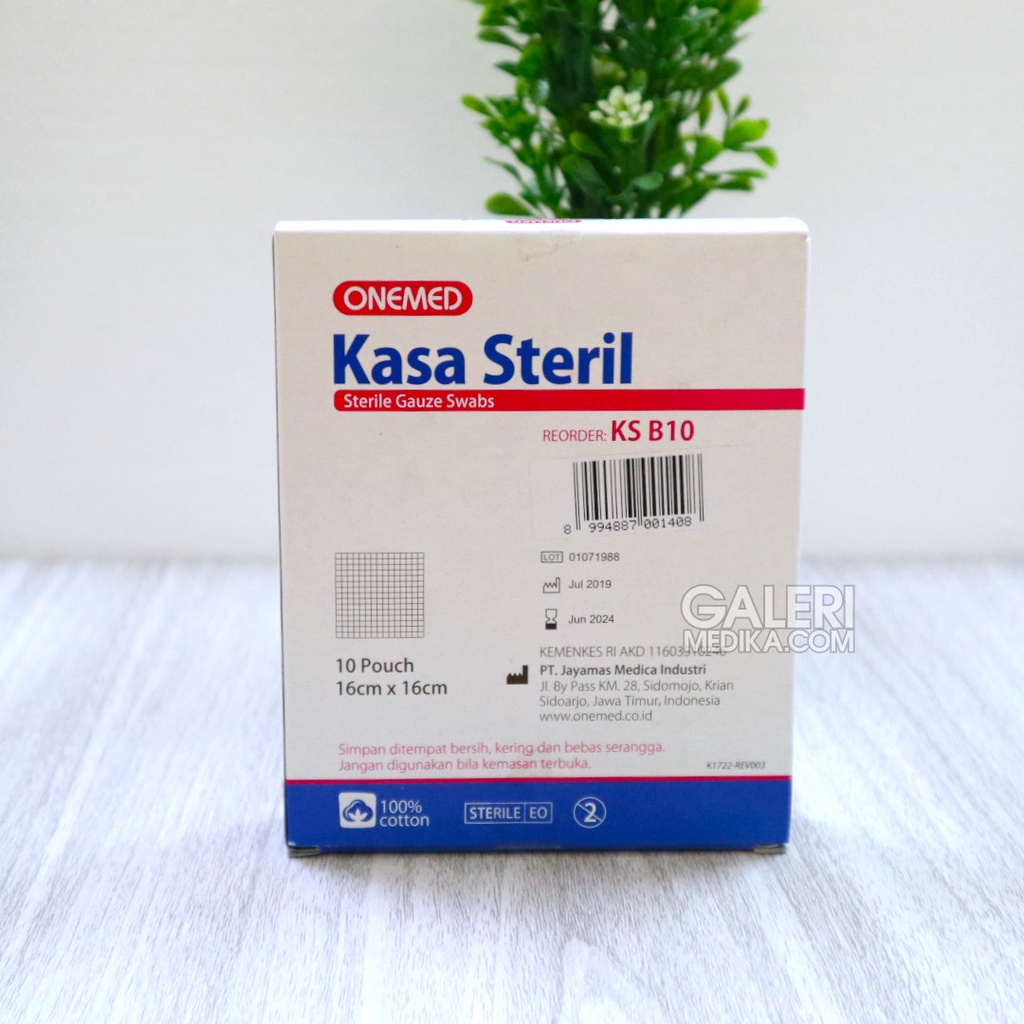 OneMed Kasa Steril 16x16cm - Sterile Gauze Swabs