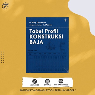 Jual BUKU TABEL PROFIL KONSTRUKSI BAJA - RUDY GUNAWAN | Shopee Indonesia