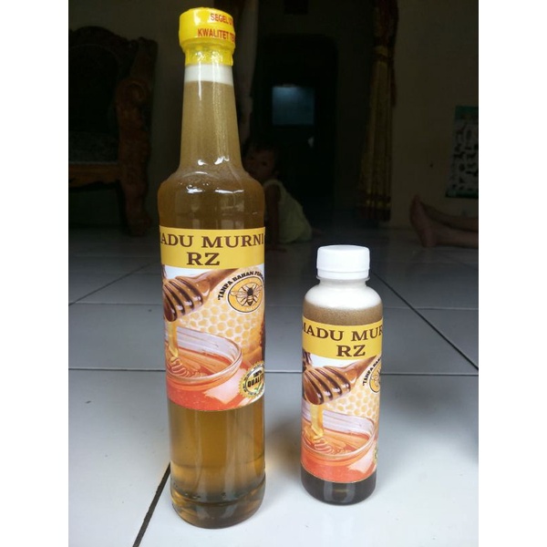 

madu murni kemasan botol kecil dan besar