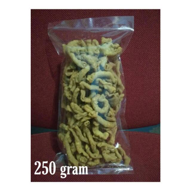 

Camilan kripik USUS AYAM GORENG Renyahh 250 gram