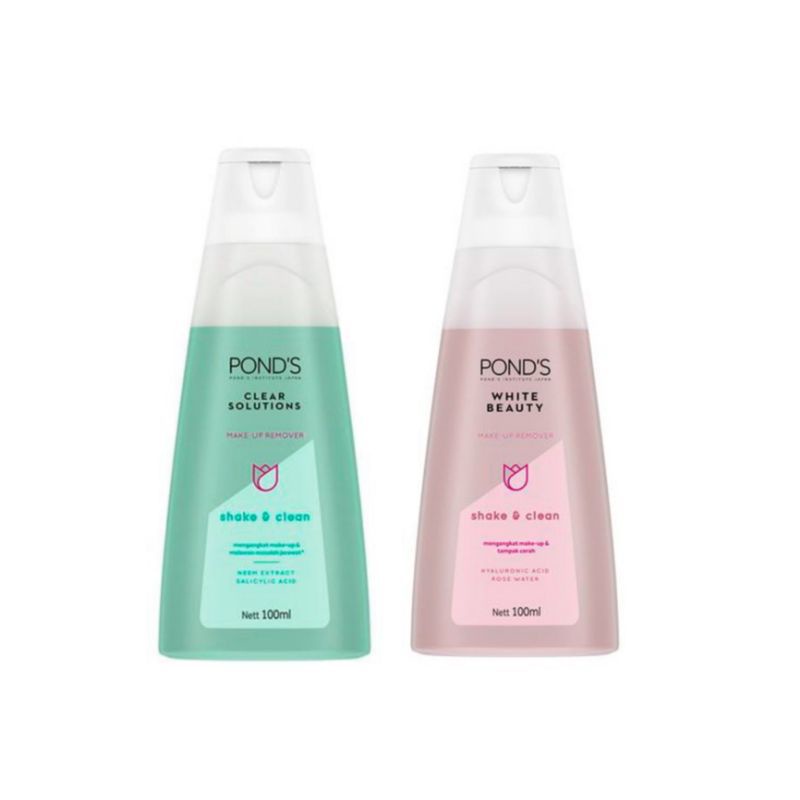 PONDS Make Up Remover White Beauty, Clear Solutions, &amp; Bright Beauty 100ml