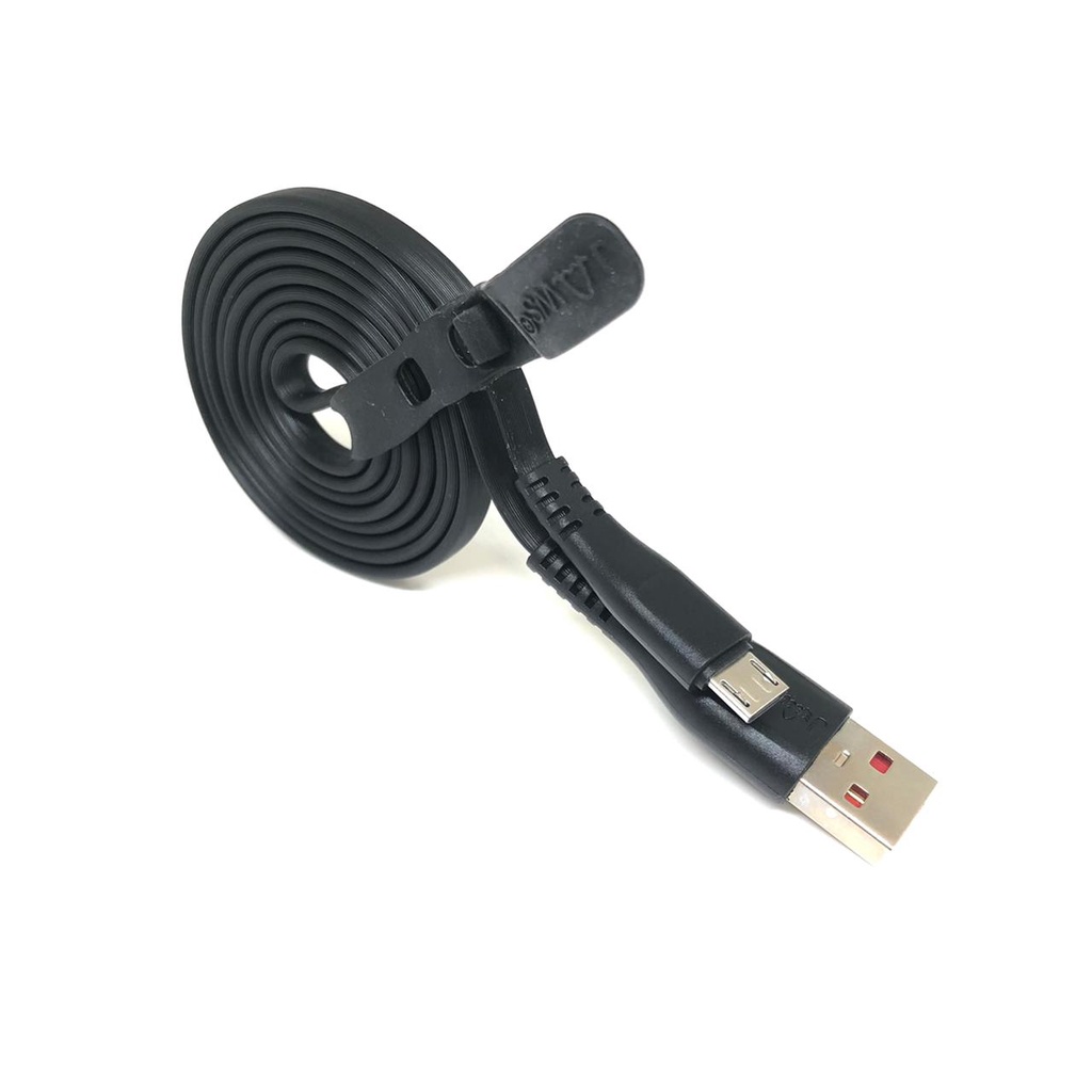 ( Non Pack ) JAWS Kabel Data Macaron Micro USB V8 /1 Meter 2a kabel Data Fast Charging [MPG]