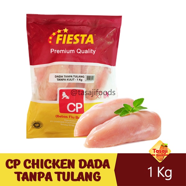 CP CHICKEN Fillet Dada 1 Kg Tanpa Tulang &amp; Kulit