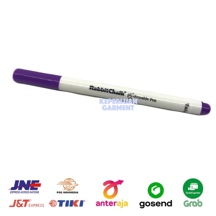 

Pendrawing- Magic Pen - Alat Bantu Marker / Chako Pen Merk Rabbit Chalk - Merah Muda -Drawing-Pen.