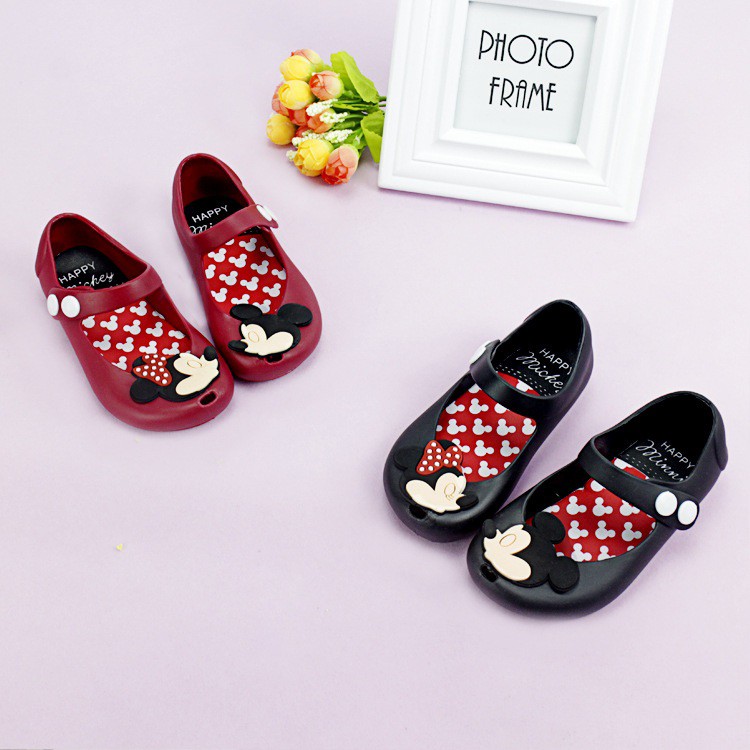  LOGU Jelly  Shoes model  mini melissa sepatu  jelly  mickey 