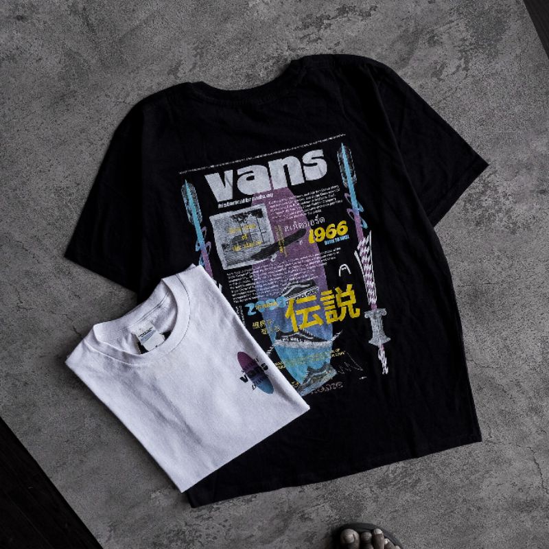 T SHIRT VANS UNOFFICIAL - Vans original - vans oldskool - vans slip on checkerboard - vans oldskool 