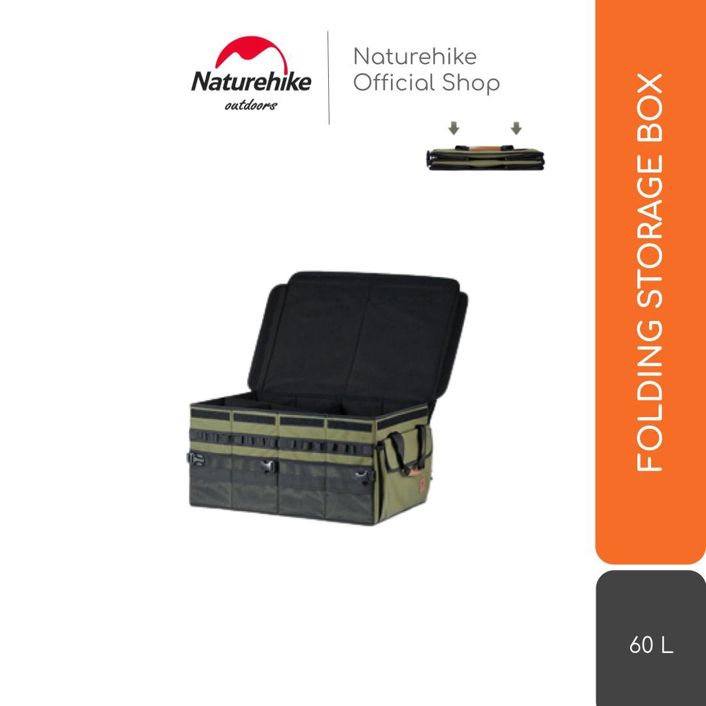 FOLDING STORAGE BOX KOTAK PENYIMPANAN CAMPING NATUREHIKE NH21SNX04