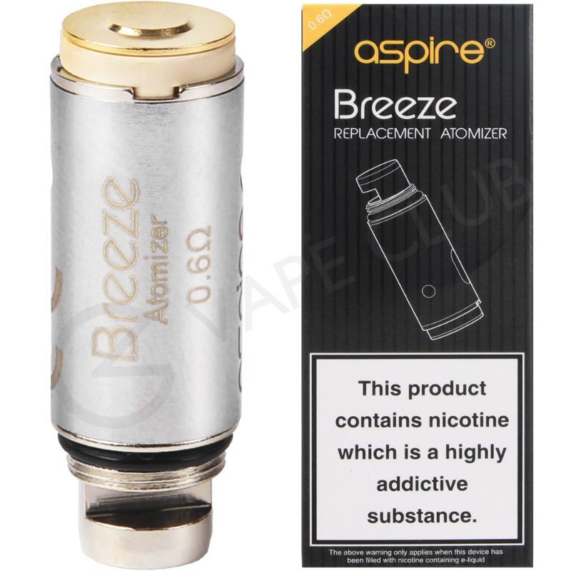 KOIL ASPIRE BREEZE. 2 MESH 0.6 ohm HARGA 1 PCS