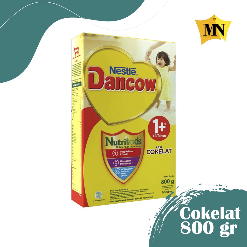 

DANCOW 1+ - Susu Pertumbuhan - Cokelat 800 gram