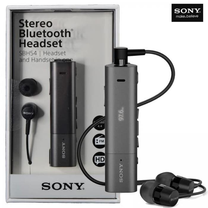 Sony Stereo Bluetooth Headset SBH54 Original