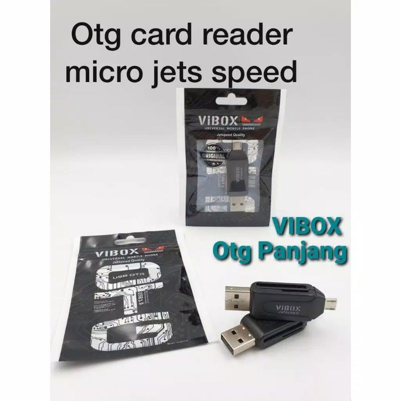 OTG CARD READER USB MICRO VIBOX CARD READER OTG MICRO VIBOX