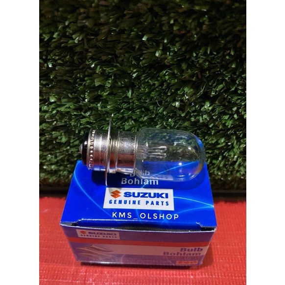 Bohlam Lampu Depan Suzuki 09471-12013L000 Shogun 125 Satria 2T Fu Spin Skydrive Skywave Hayate 12V 25/25W original