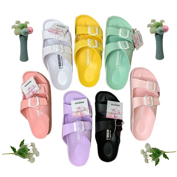 Sandal Wanita Selop Sandal Birkin Tali Cewek Sandal Tali Sendal Wanita Import Sandal Birkin Strap Cewek Birkin Slide Wanita Birkin Slop Sandal Wanita Terbaru