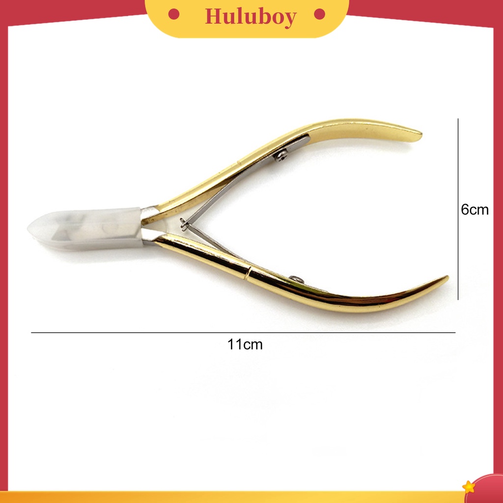 Huluboy Huluboy♡ Gunting Kuku Bahan Stainless Steel Anti Abrasi Untuk Penggunaan Rumah