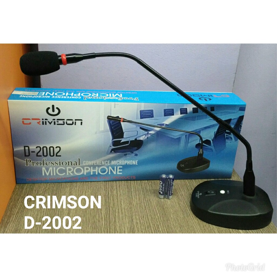 MIC CONFERENCE MIC MEJA CRIMSON D 2002 MICROPHONE