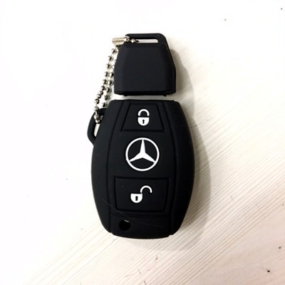 Mercedes Benz Mercy Cover Sarung Kondom Silicon Silikon Keyshirt Remote Kunci Mobil