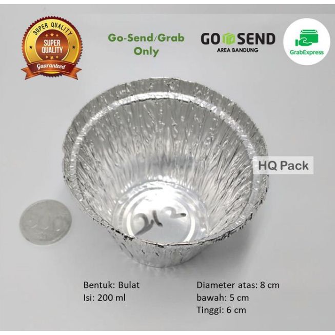 Alumunium Foil Cup RX 212 Zuppa Soup