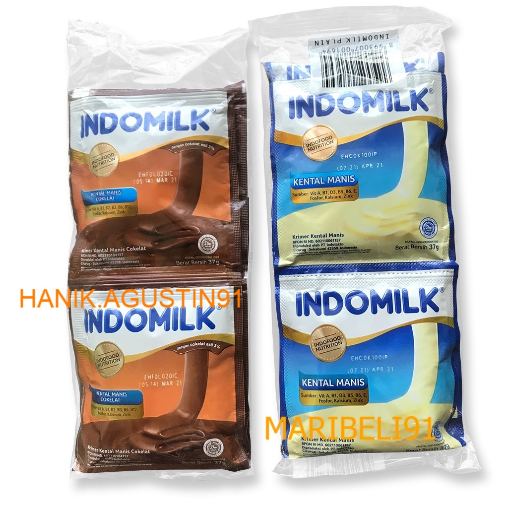 

Susu Kental Manis Indomilk Sachet 37 gr