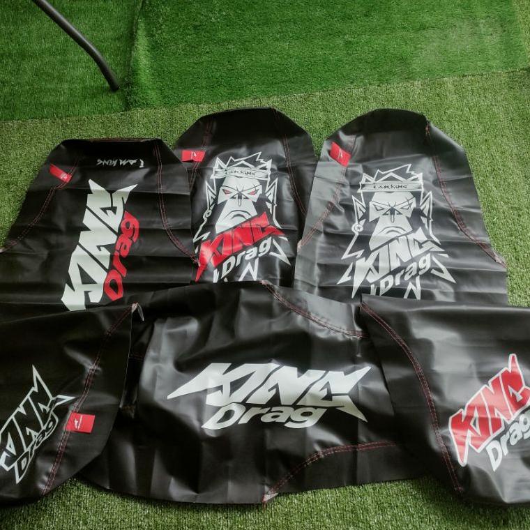 "GNQ.11Au22м" sarung jok kain jok king drag beat Mio Vario 125 150 dll