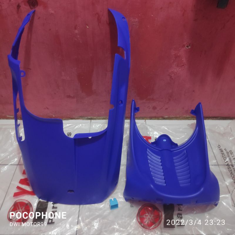 PARLONG DEK PARUH DAN KOLONG BIRU MIO SPORTY ORIGINAL ORI YAMAHA