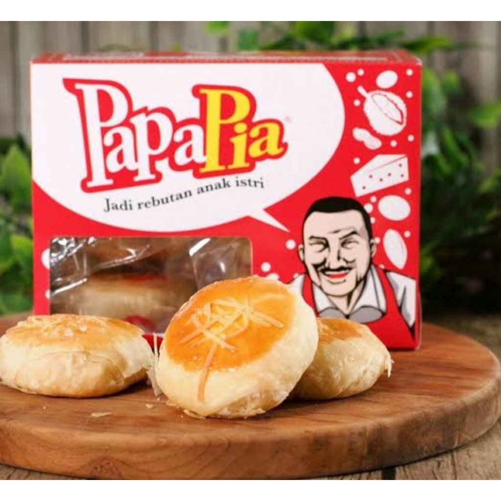 

PapaPia Kue pia Mix Keju-Coklat