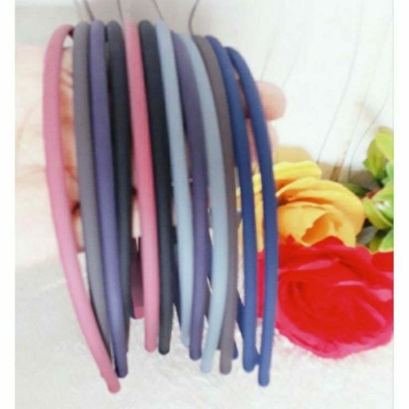 Bando Lidi Doff BANDO DOFF POLOS 0.5CM Bando Lidi Korea Bando Tipis