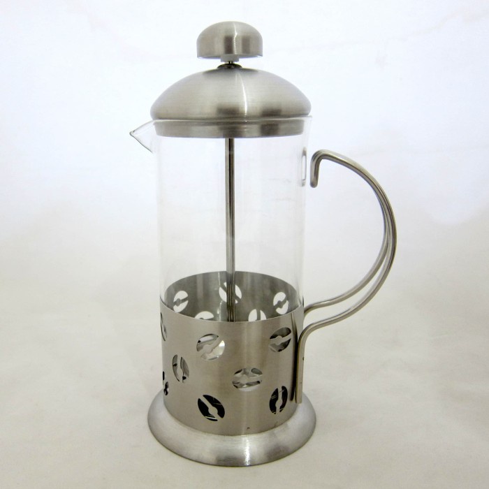 

Tea Coffee Plunger 3 cup French Press 350ml Kopi Teh Maker