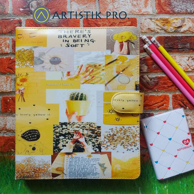

Office & Stationery | Document Organizer | Binder Printing Motip Aesthetic Yellow A5/Ring 20, B5/Ring 26 | Best Seller