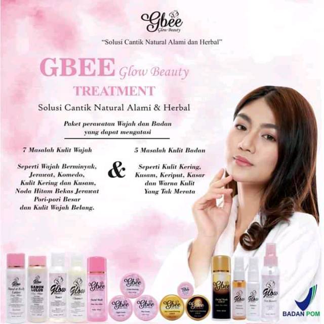 Gbee Glow beauty skin care herbal