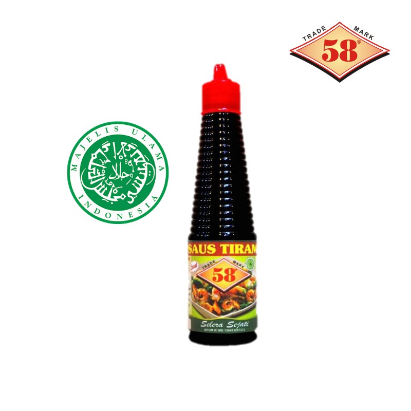 

Saos 58 - (6pcs) Saus Tiram 58 Halal 135 ml