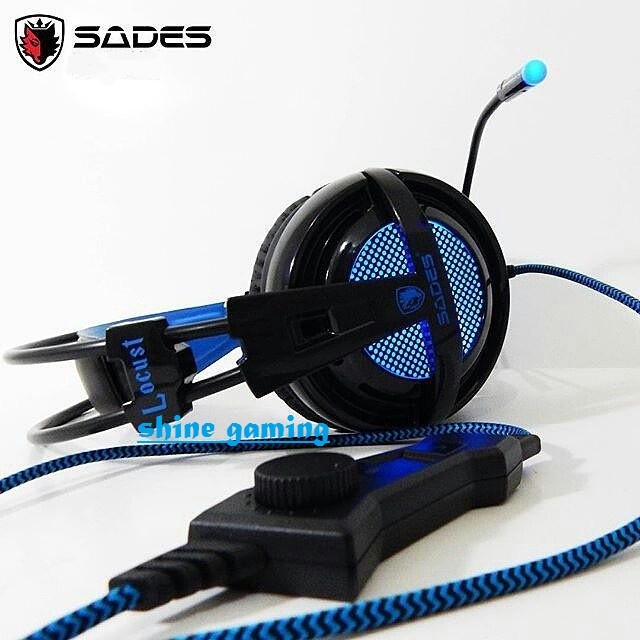 Headset Gaming Sades Sa 704 Locust