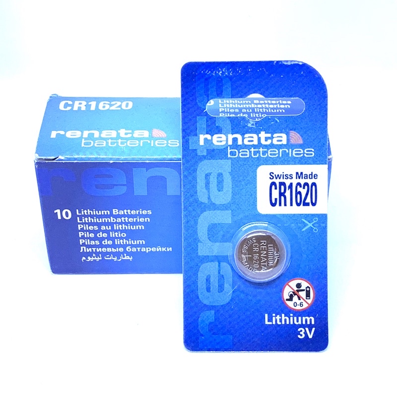 BATERAI RENATA CR1620 ORIGINAL LITHIUM BATTERY 3 VOLT