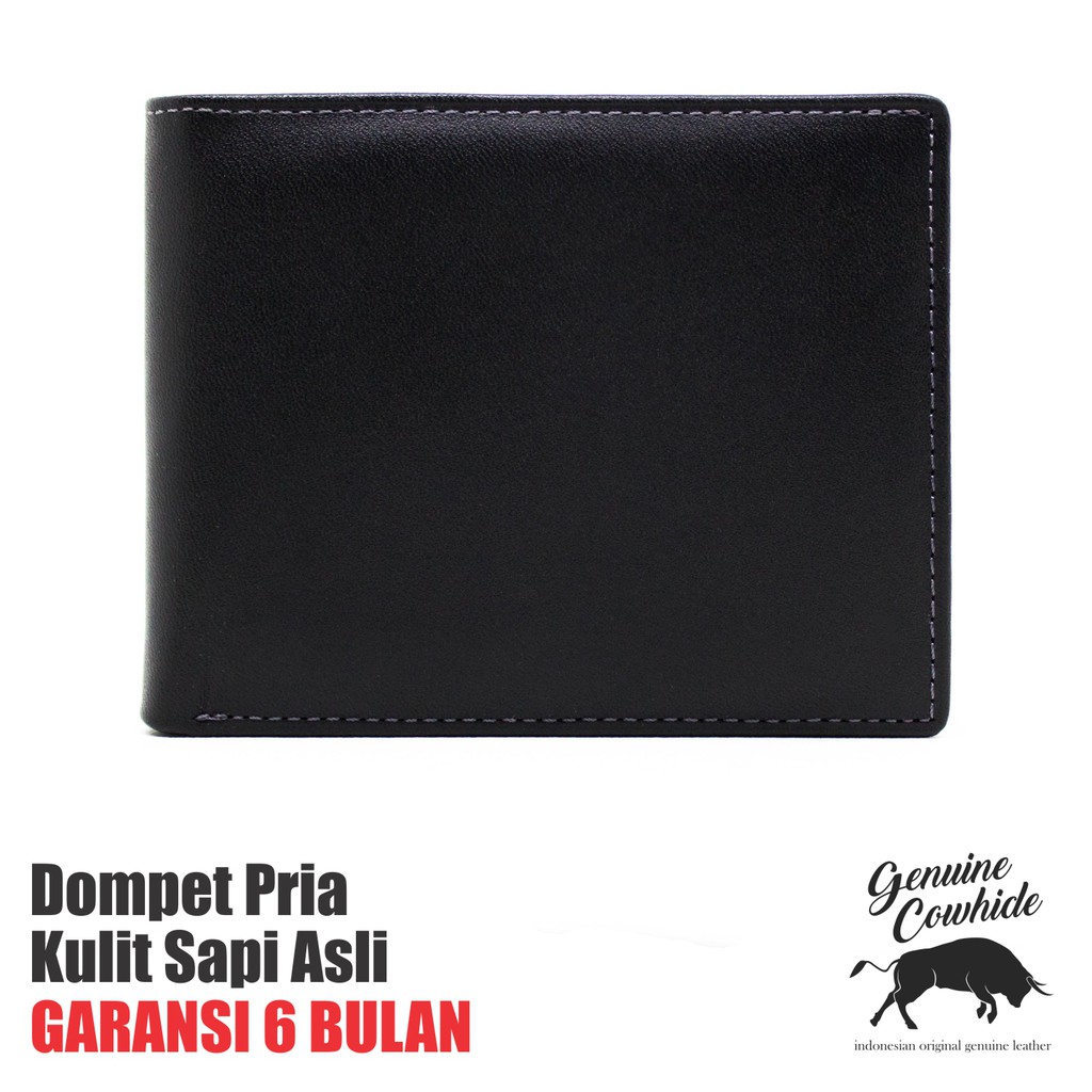 Dompet Pria Kulit Asli Model 6 Slot Kartu