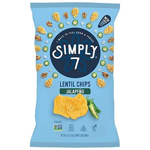 

Simply 7 Lentil Chips Jalapeno