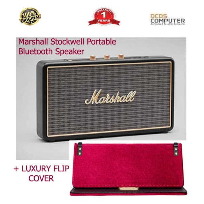 marshall stockwell flip cover speaker