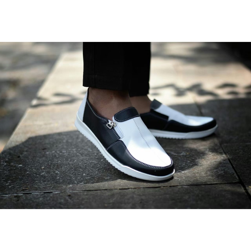 BURAY X SEPATU SLIP ON PRIA LOAFER DEWASA WARKA KULIT SINTETIS PREMIUM CASUAL FORMAL SLIP ON PRIA KERJA KANTOR GURU PNS PESTA RESMI NYAMAN || SLIP ON PRIA PANSUS BERKUALITAS 2022