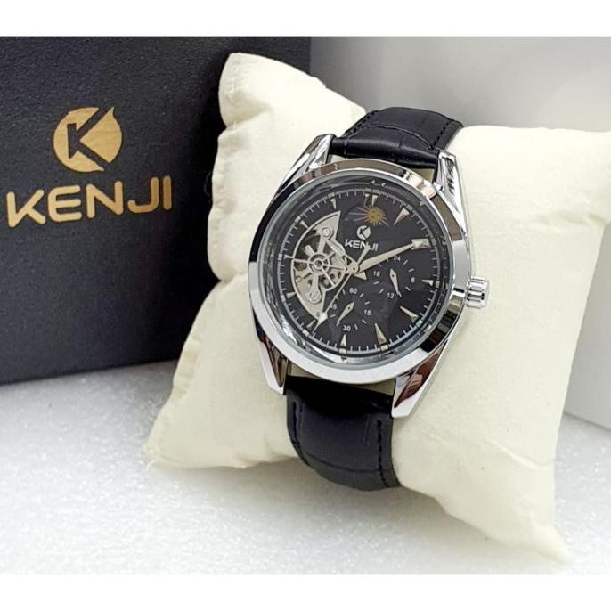 RECOMENDED JAM KENJI ORIGINAL KJ-601 OTOMATIS JAM COWOK TANPA BATERAI ELEGAN MEWA