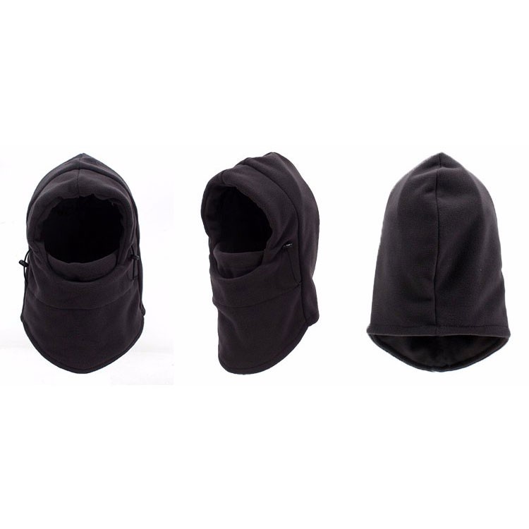 BABYBOZ - IMPORT Masker Motor Full Face Balaclava anti debu asap polusi hangat polar lembut POLAR