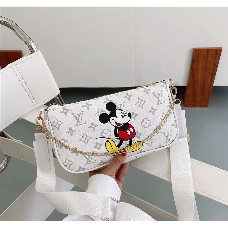 TASHAPPY CR7317 tas SlingBag Mickey wanita import model korea supplier tas import 1kg bisa 4 tas