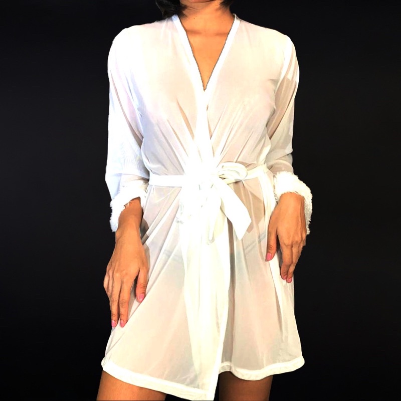 LAVANYA ( Kimono transparan sudah termasuk Gstring )