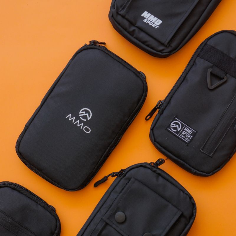 Tas Wallet Gantung MMO Leher Slot Kartu Dan Hp 6,5 inc Tas Pria