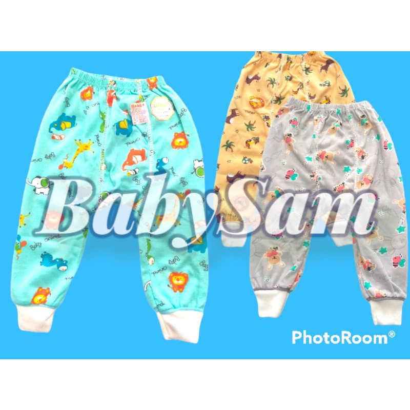 Celana Panjang Bayi SNI 0-12 Bulan || Celana Panjang Newborn Motif Print SNI || Celana Bayi USAGI GOLD, WIEDY