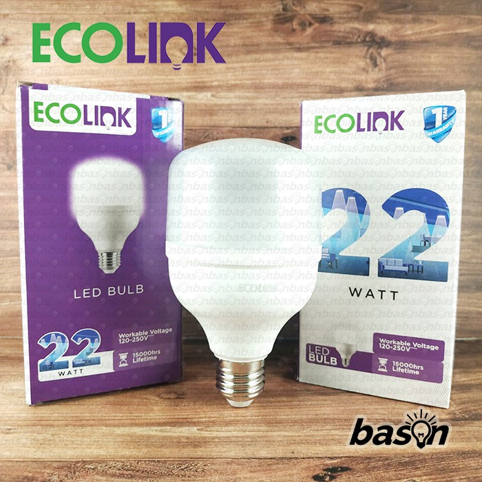 ECOLINK LED BULB 22W HB MV ND E27 G3 - Bohlam Lampu LED High Bay