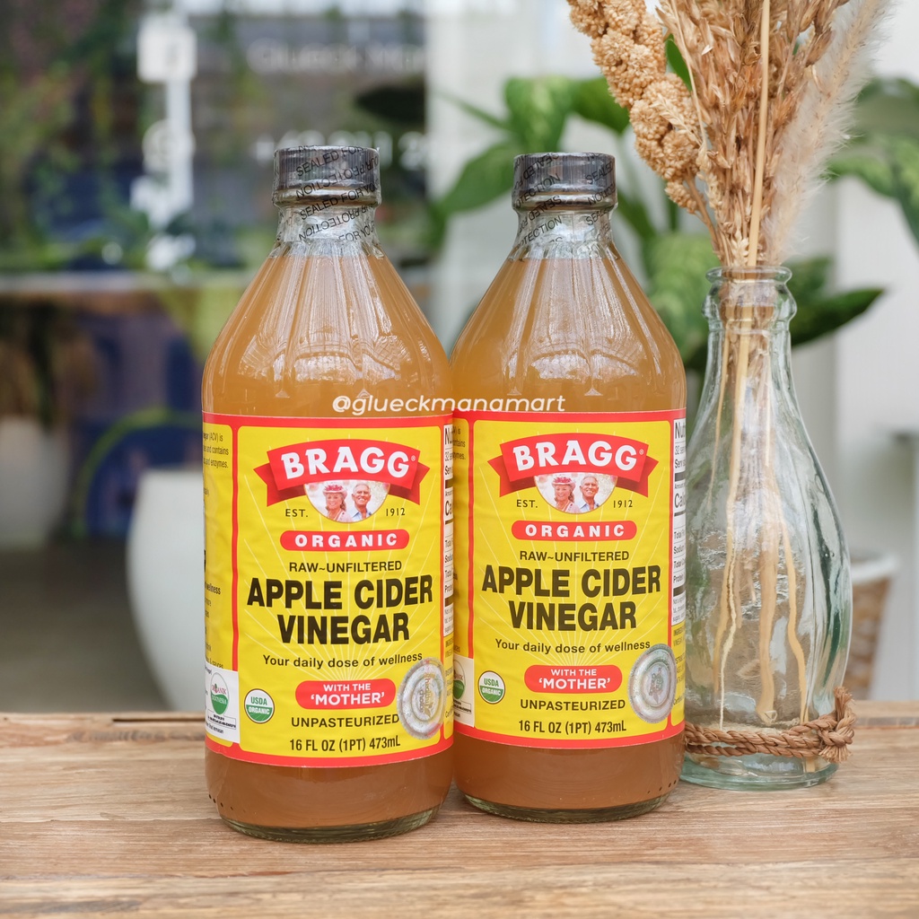 

Bragg Apple Cider Vinegar Organic - Raw Unfiltered - Bragg Cuka Apel Organik Murni 473ml
